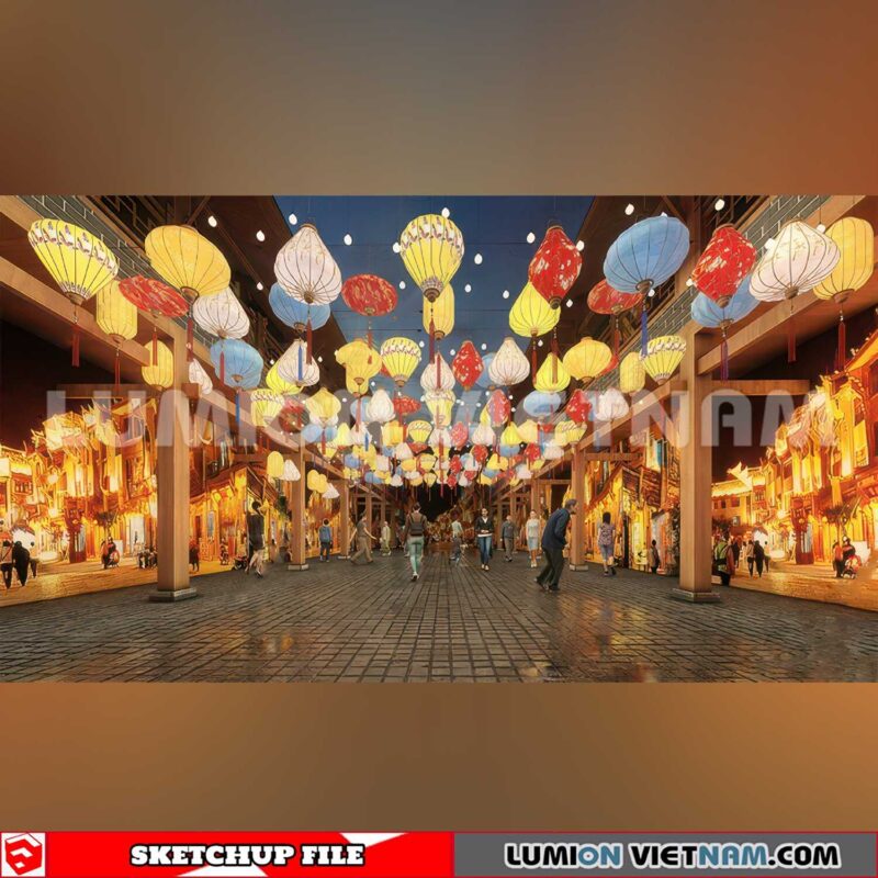 250120. Lantern Sketchup 3D Models