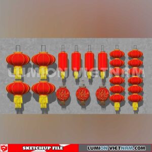 250120. Lantern Sketchup 3D Models