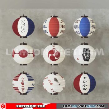 250120. Lantern Sketchup 3D Models