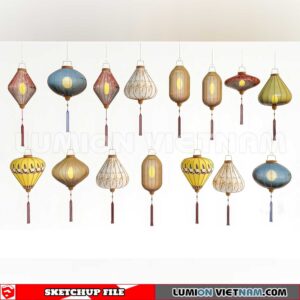 250120. Lantern Sketchup 3D Models