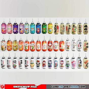 250120. Lantern Sketchup 3D Models