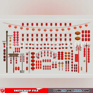 250120. Lantern Sketchup 3D Models