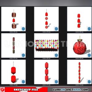 250120. Lantern Sketchup 3D Models
