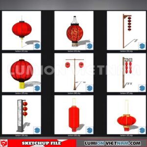 250120. Lantern Sketchup 3D Models
