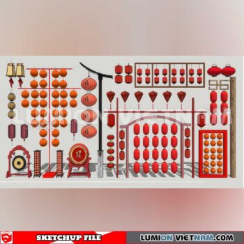 250120. Lantern Sketchup 3D Models