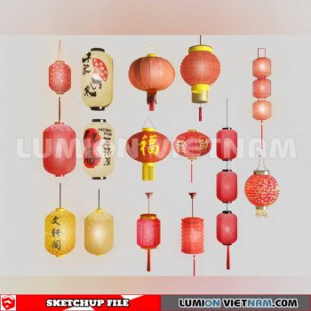 250120. Lantern Sketchup 3D Models