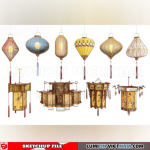 250120. Lantern Sketchup 3D Models