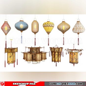 250120. Lantern Sketchup 3D Models