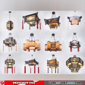 250120. Lantern Sketchup 3D Models