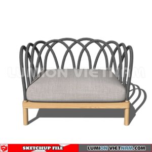 250126. Arm Chair Sketchup 3D Models