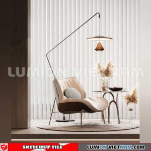 250126. Arm Chair Sketchup 3D Models