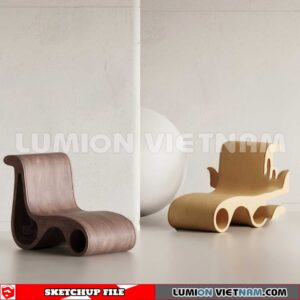 250126. Arm Chair Sketchup 3D Models