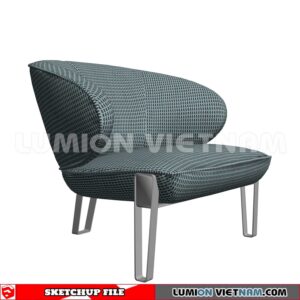 250126. Arm Chair Sketchup 3D Models