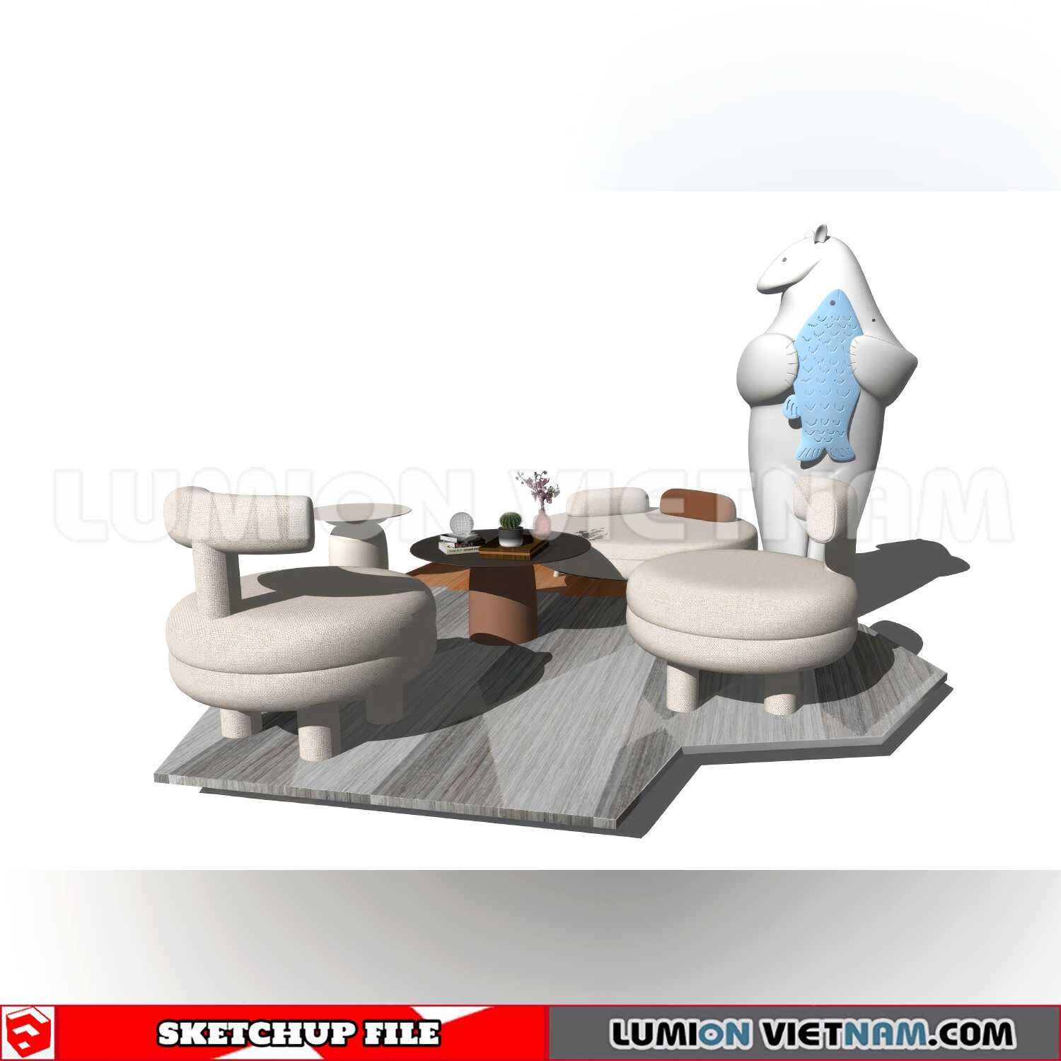 250126-Arm-Chair-(39)-Sketchup-Models