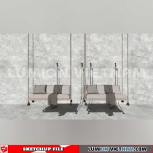 250126. Arm Chair Sketchup 3D Models