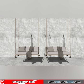 250126. Arm Chair Sketchup 3D Models