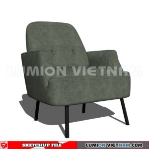 250126. Arm Chair Sketchup 3D Models
