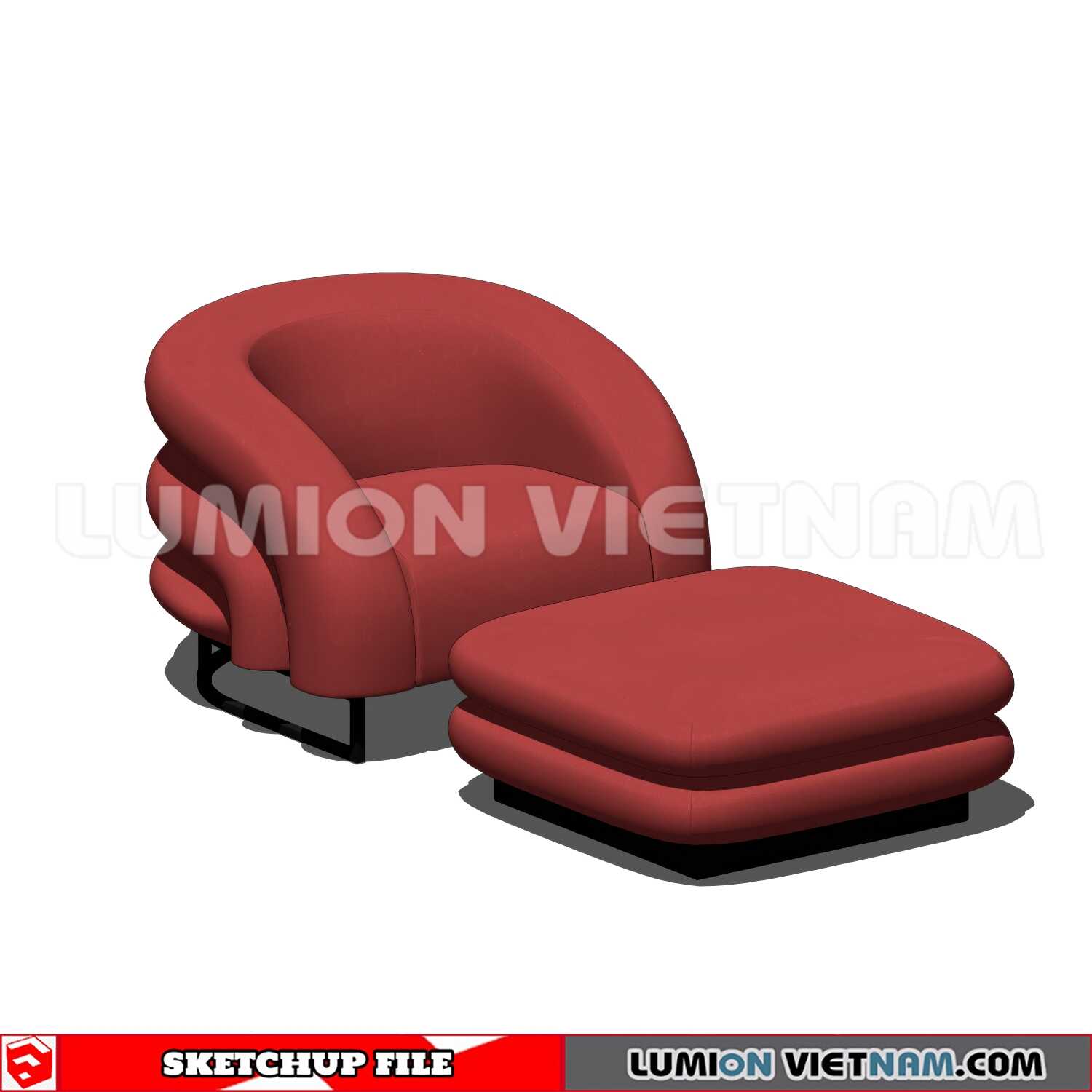 250126-Arm-Chair-(55)-Sketchup-Models