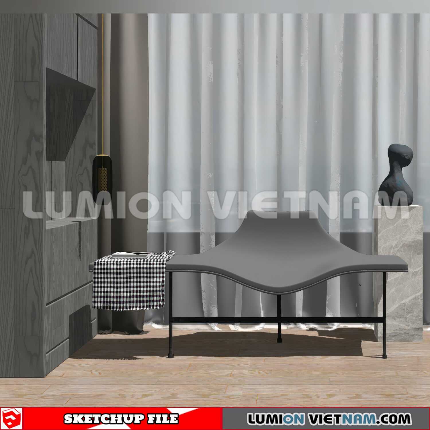 250126-Arm-Chair-(59)-Sketchup-Models