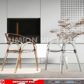 250126. Arm Chair Sketchup 3D Models