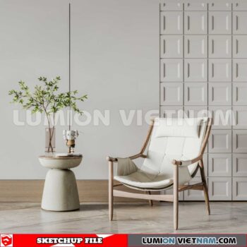 250126. Arm Chair Sketchup 3D Models