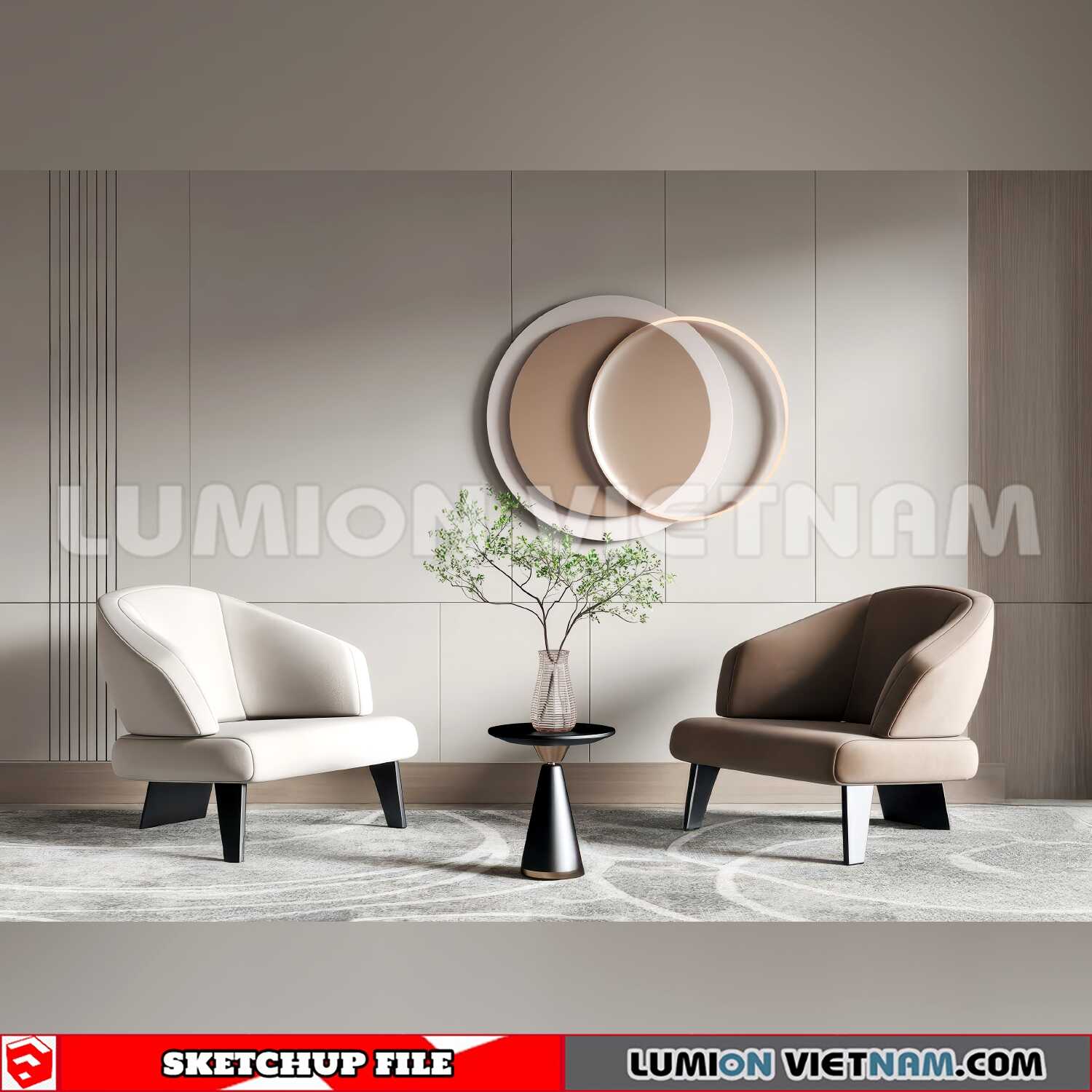 250126-Arm-Chair-(71)-Sketchup-Models