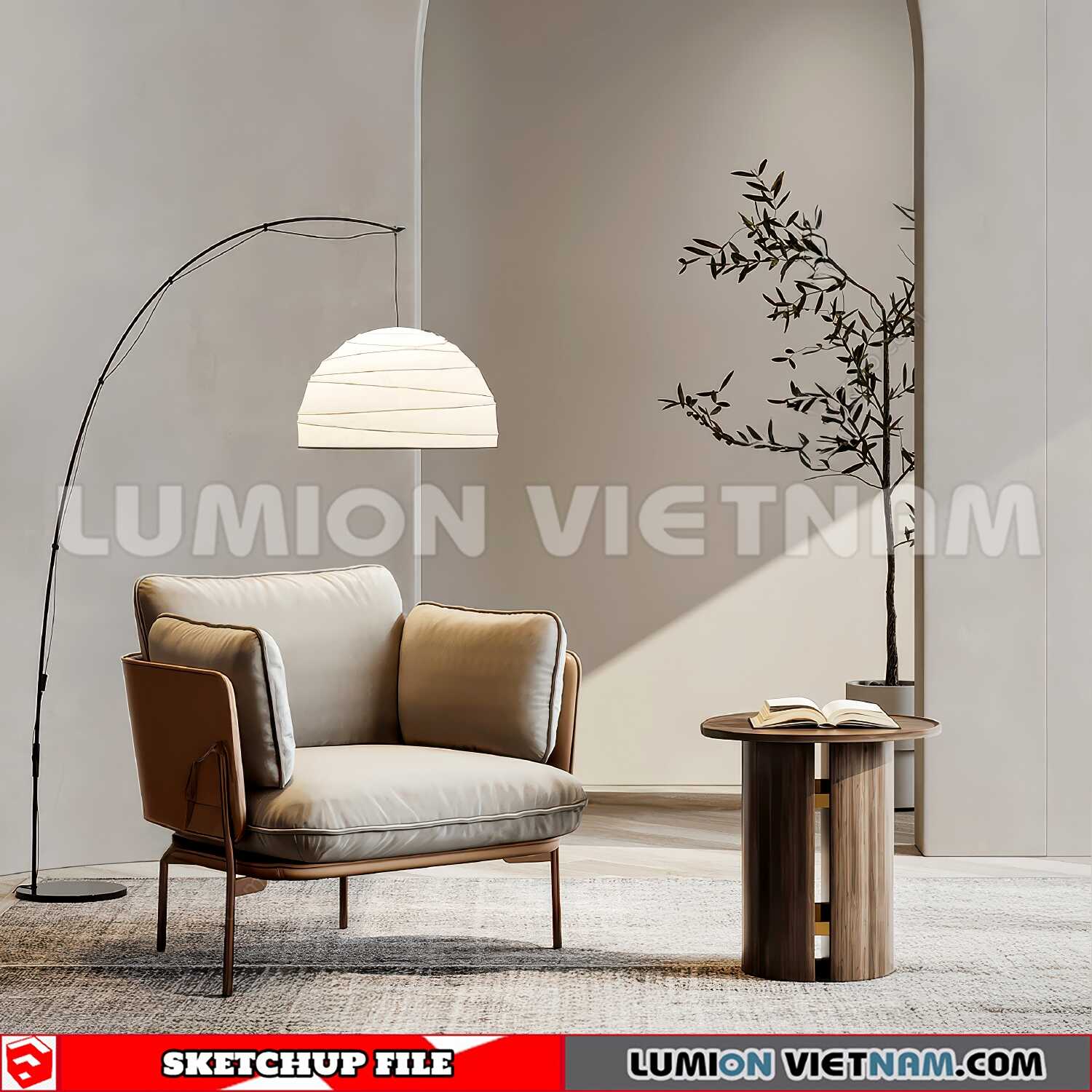 250126-Arm-Chair-(72)-Sketchup-Models